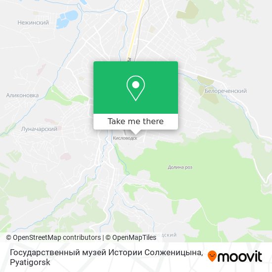Государственный музей Истории Солженицына map