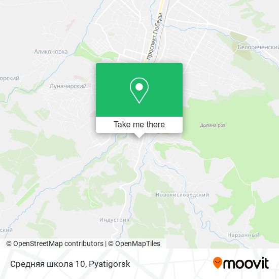 Средняя школа 10 map