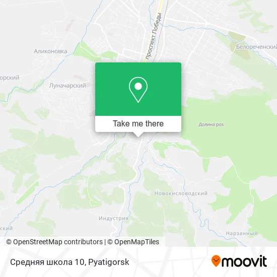 Средняя школа 10 map