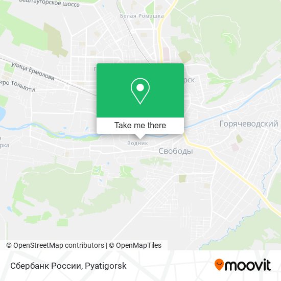 Сбербанк России map