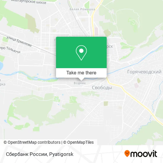 Сбербанк России map