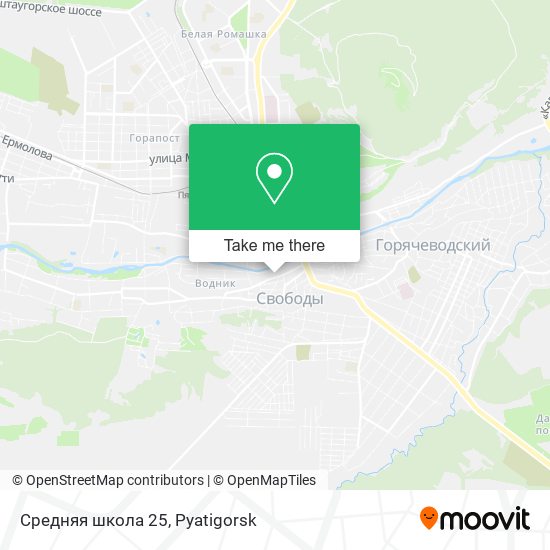 Средняя школа 25 map