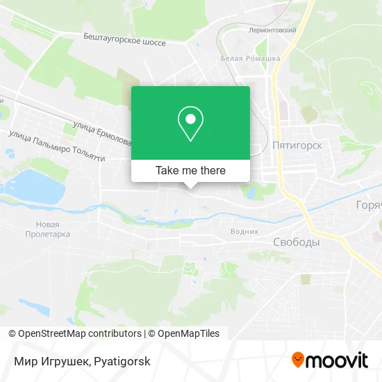 Мир Игрушек map