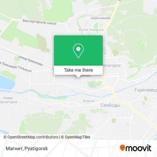 Магнит map