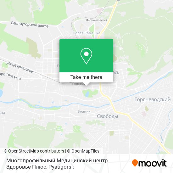 Многопрофильный Медицинский центр Здоровье Плюс map
