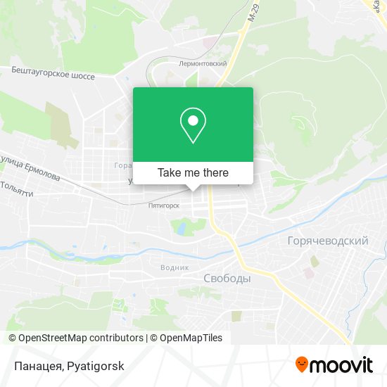 Панацея map