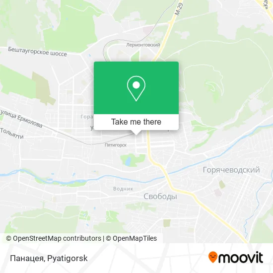 Панацея map