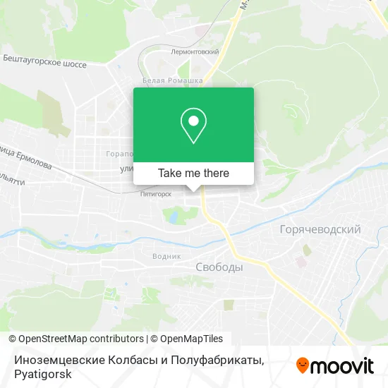 Иноземцевские Колбасы и Полуфабрикаты map
