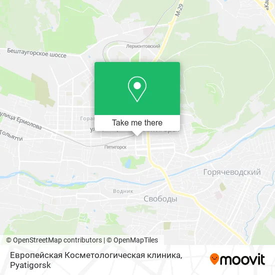 Европейская Косметологическая клиника map