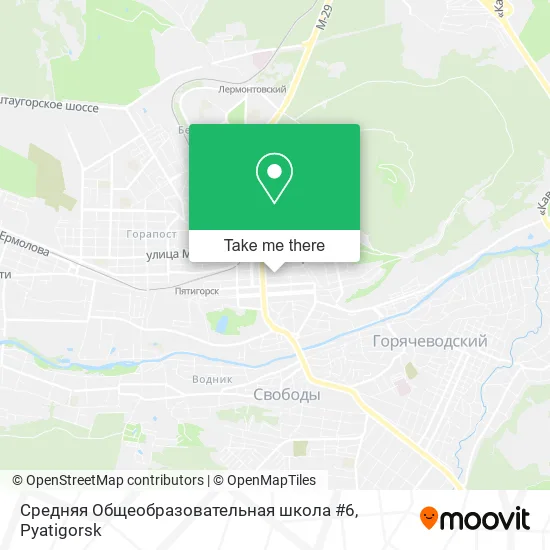 Средняя Общеобразовательная школа #6 map