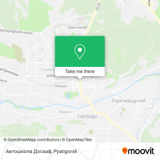 Автошкола Досааф map