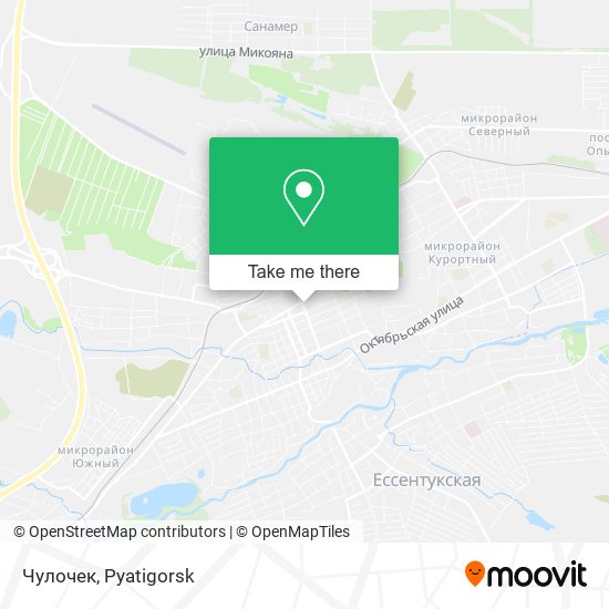 Чулочек map