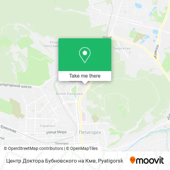 Центр Доктора Бубновского на Кмв map