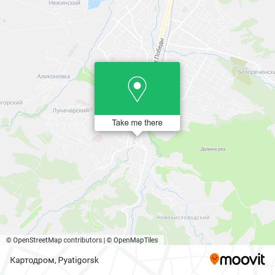 Картодром map