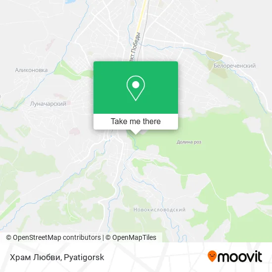 Храм Любви map