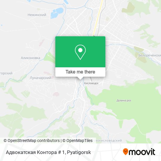 Адвокатская Контора # 1 map