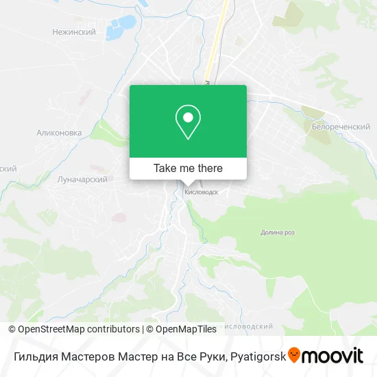 Гильдия Мастеров Мастер на Все Руки map