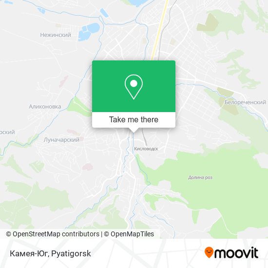Камея-Юг map
