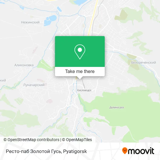 Ресто-паб Золотой Гусь map