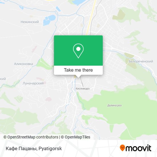 Кафе Пацаны map