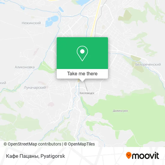Кафе Пацаны map