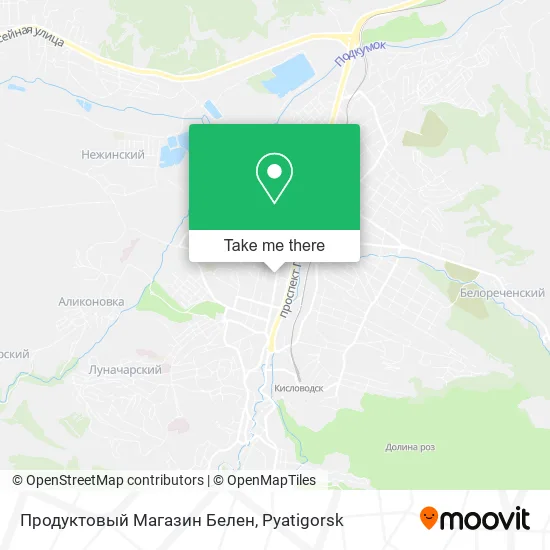 Продуктовый Магазин Белен map