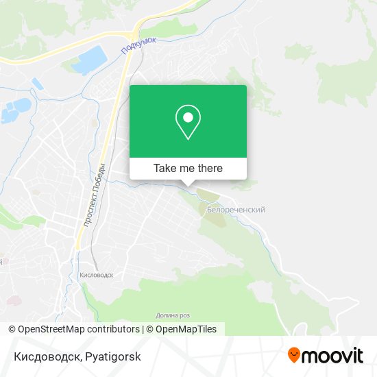 Кисдоводск map