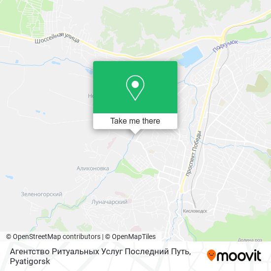Агентство Ритуальных Услуг Последний Путь map