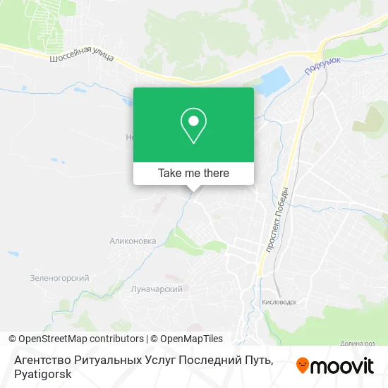 Агентство Ритуальных Услуг Последний Путь map