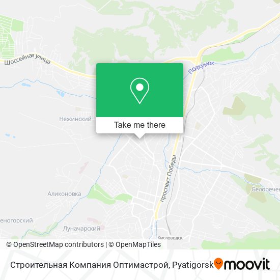 Строительная Компания Оптимастрой map