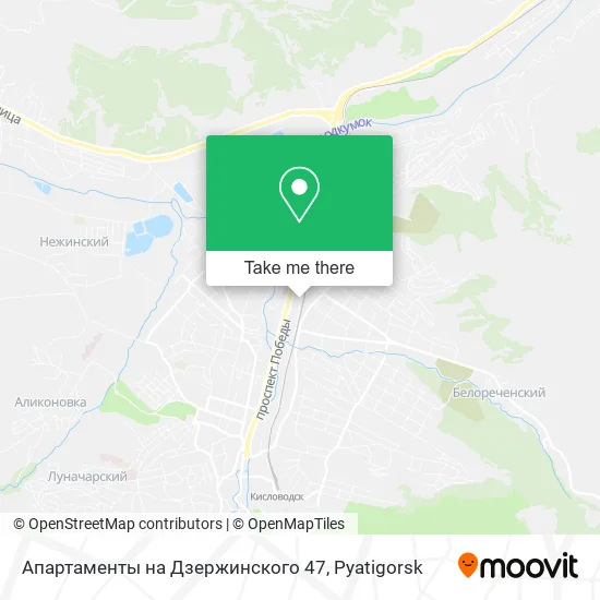 Апартаменты на Дзержинского 47 map