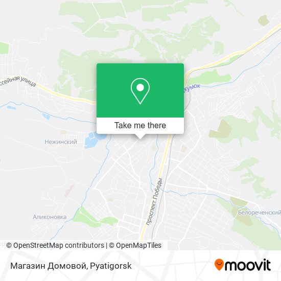 Магазин Домовой map