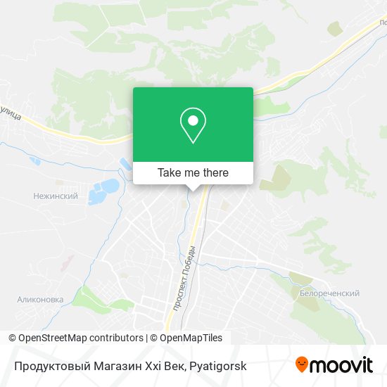 Продуктовый Магазин Xxi Век map