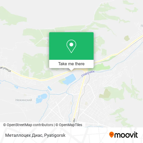Металлоцех Диас map