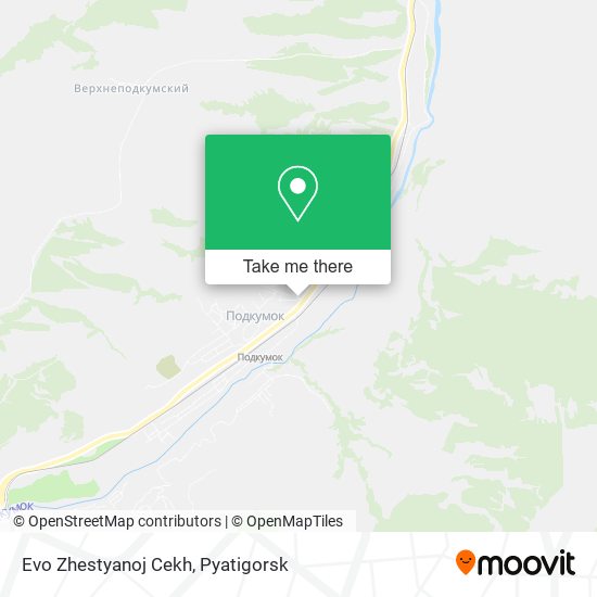 Evo Zhestyanoj Cekh map