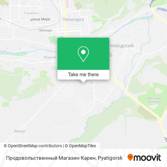 Продовольственный Магазин Карен map