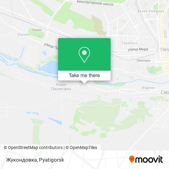 Жукондовка map