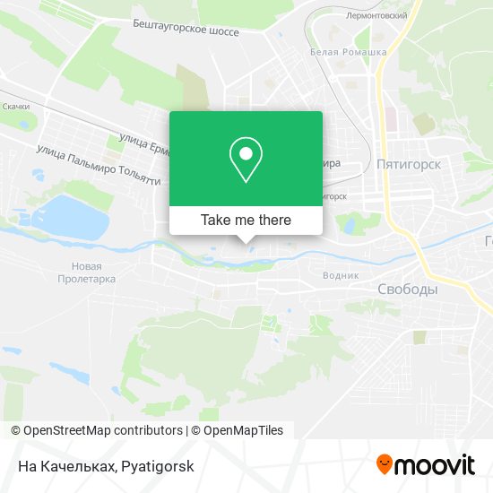 На Качельках map