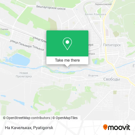 На Качельках map