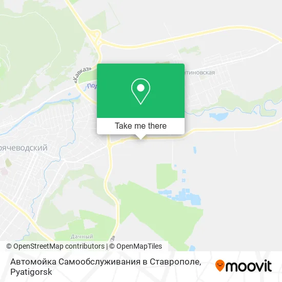 Автомойка Самообслуживания в Ставрополе map