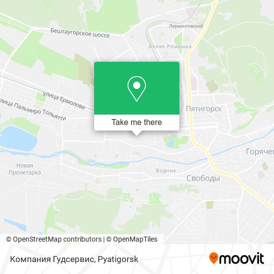 Компания Гудсервис map