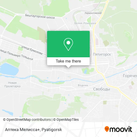 Аптека Мелисса+ map