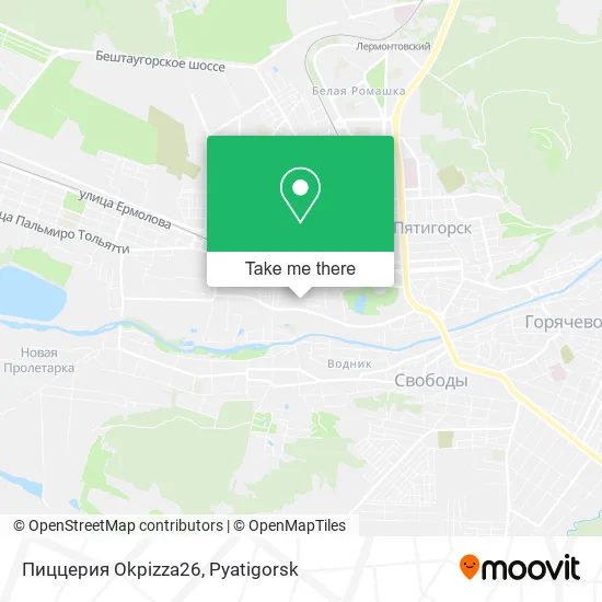 Пиццерия Okpizza26 map