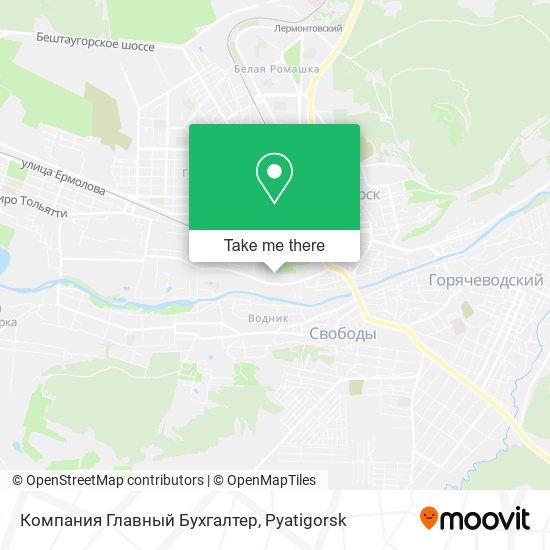 Компания Главный Бухгалтер map