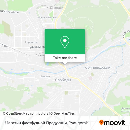 Магазин Фастфудной Продукции map