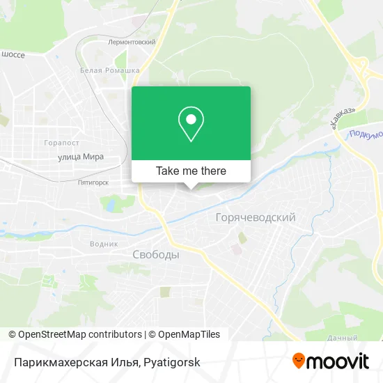 Парикмахерская Илья map
