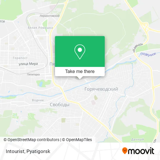 Intourist map