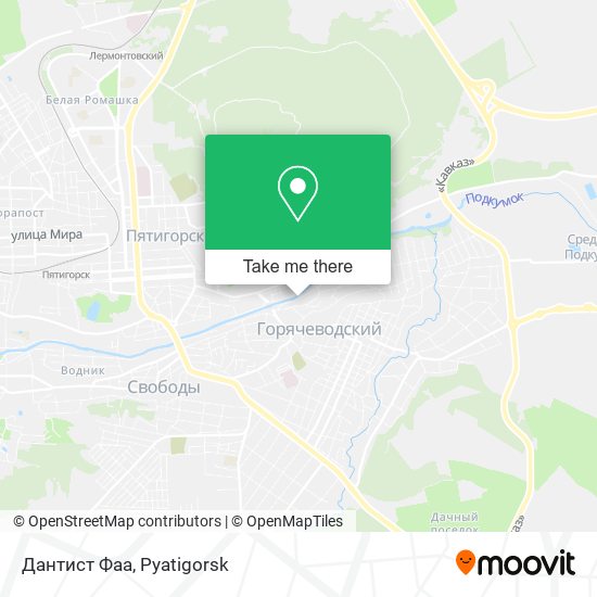 Дантист Фаа map