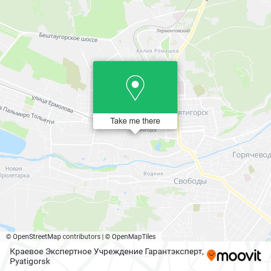 Краевое Экспертное Учреждение Гарантэксперт map