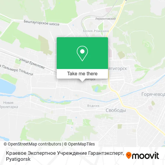 Краевое Экспертное Учреждение Гарантэксперт map